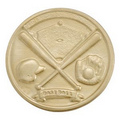 1" Stamped Medallion Insert (Baseball)